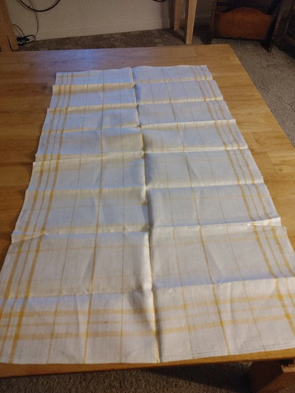 Vintage Brand New Genuine Irish Linen Colour Cotton Made in Ireland
